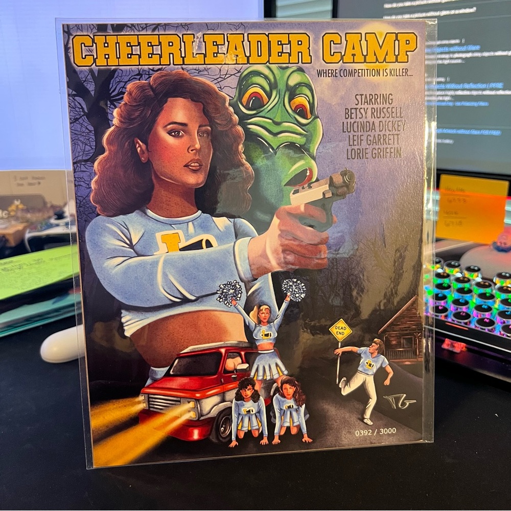 Cheerleader Camp Print - Signed by Artist